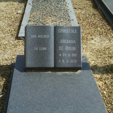 BRUIN Christina Johanna, de 1907-1978