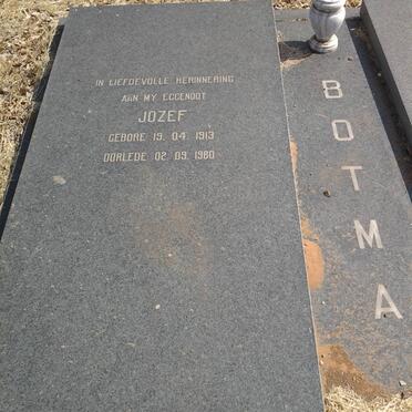BOTMA Jozef 1913-1980 & Theodora VAN DEN BERG 1914-1994  _1