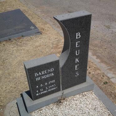 BEUKES Barend Hendrik 1918-1993