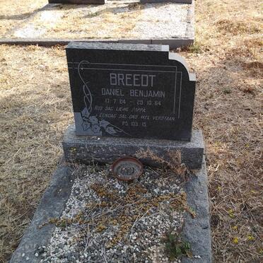BREEDT Daniel Benjamin 1924-1964