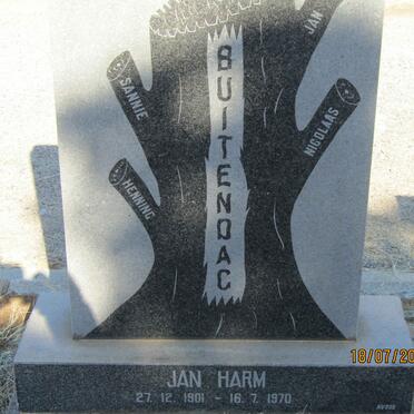 BUITENDAG Jan Harm 1901-1970