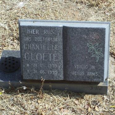 CLOETE Chantelle 1995-1995