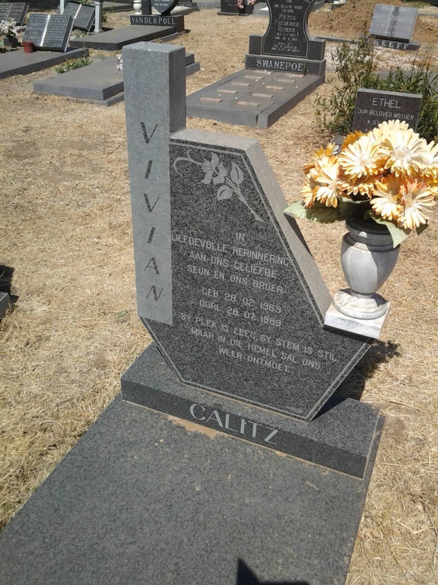 CALITZ Vivian 1969-1989