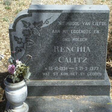 CALITZ Renchia 1934-1977