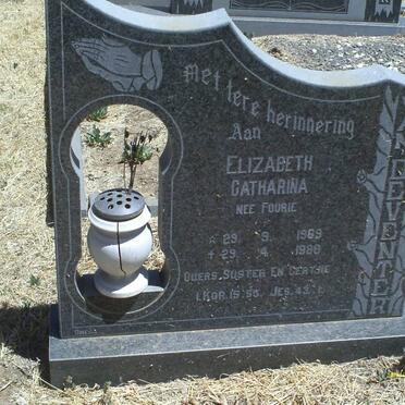 DEVENTER Elizabeth Catharina, van nee FOURIE 1969-1988