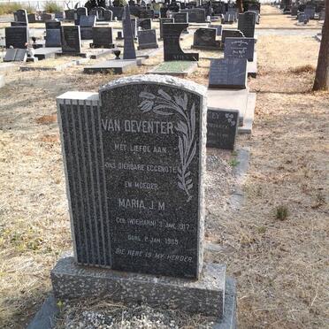 DEVENTER Maria J.M., van nee WIEHAHN 1917-1965