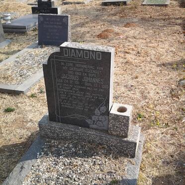 DIAMOND Jacobus Johannes 1911-1965