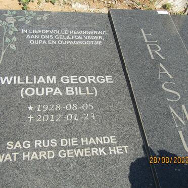 ERASMUS William George 1928-2012 &amp; Elsie Magrieta Johanna KOCK 1938-1984 _2