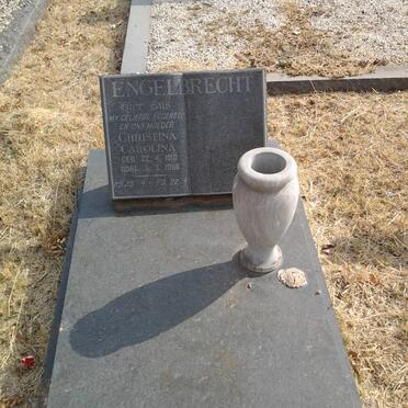 ENGELBRECHT Christina Carolina 1910-1966