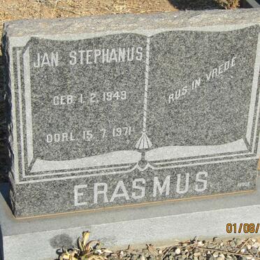 ERASMUS Jan Stephanus 1949-1971