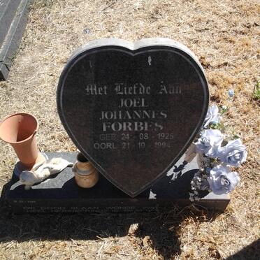 FORBES Joel Johannes 1926-1994
