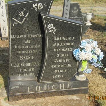 FOUCHE Izak Gerhardus 1935-1997