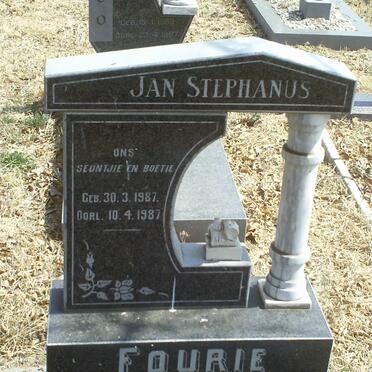 FOURIE Jan Stephanus 1987-1987