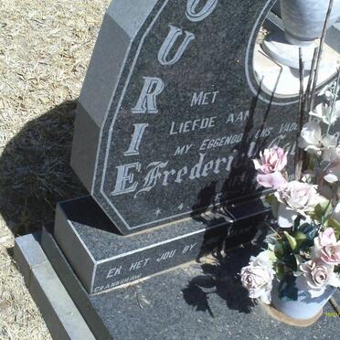 FOURIE Frederick Coenraad 1956-1993