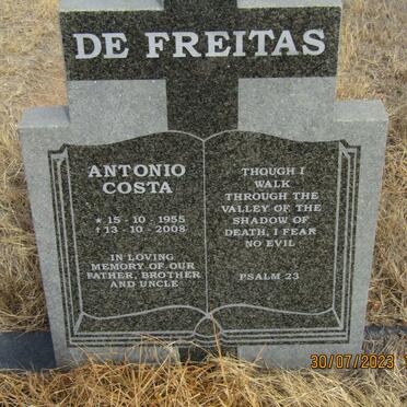 FREITAS Antonio Costa, de 1955-2008