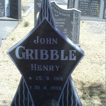 GRIBBLE John Henry 1910-1988
