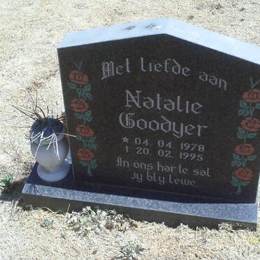 GOODYER Natalie 1978-1995