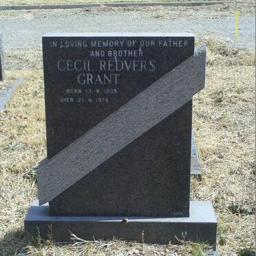 GRANT Cecil Redvers 1905-1974