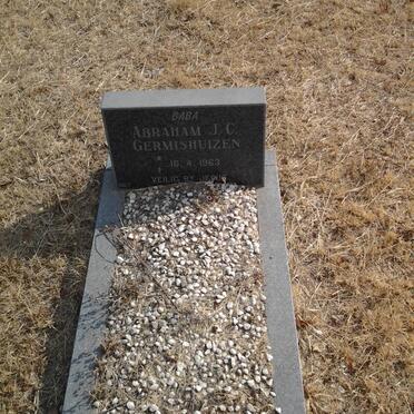 GERMISHUIZEN Abraham J.C. 1963-1963