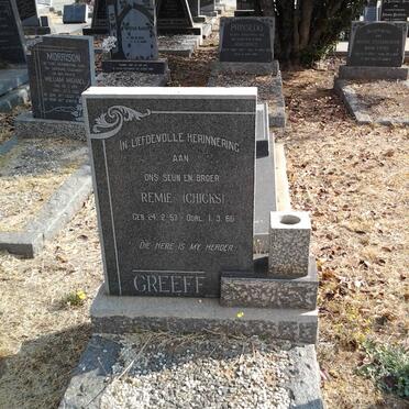 GREEFF Remie 1953-1966