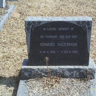 HAGERMAN Howard 1918-1962