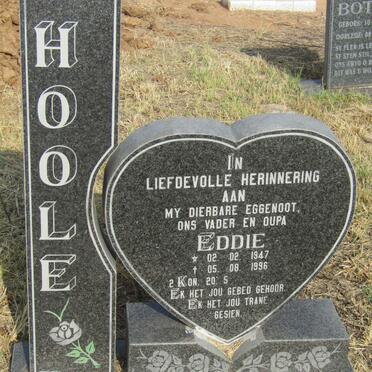 HOOLE Eddie 1947-1996
