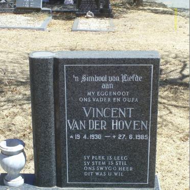 HOVEN Vincent, van der 1930-1985