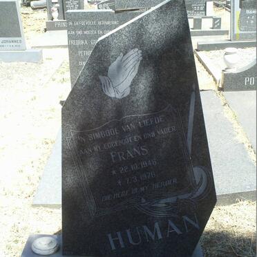 HUMAN Frans 1946-1976
