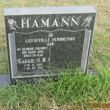 HAMANN I.B. 1946-1996