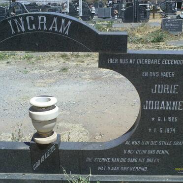 INGRAM Jurie Johannes 1925-1974