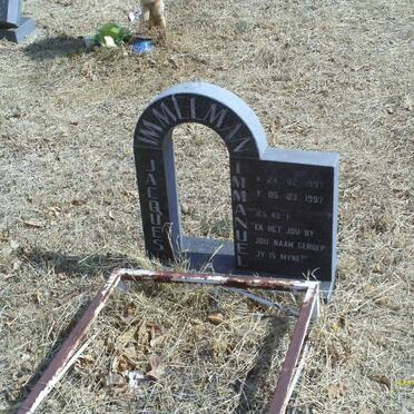 IMMELMAN Jacques Immanuel 1997-1997