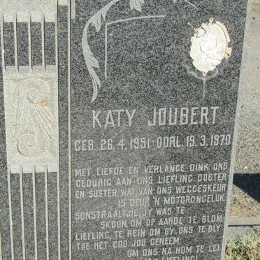 JOUBERT Katy 1951-1970