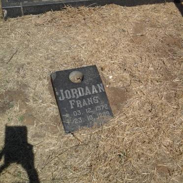 JORDAAN Frans 1972-1989