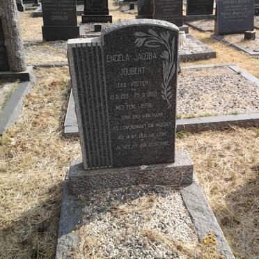 JOUBERT Engela Jacoba nee VOSTER 1913-1963