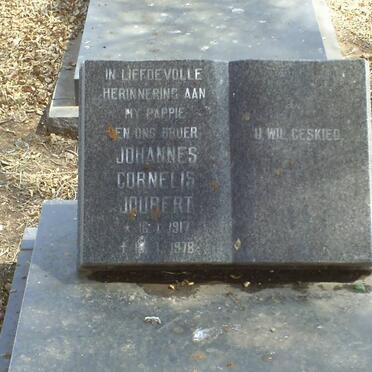 JOUBERT Johannes Cornelis 1917-1978