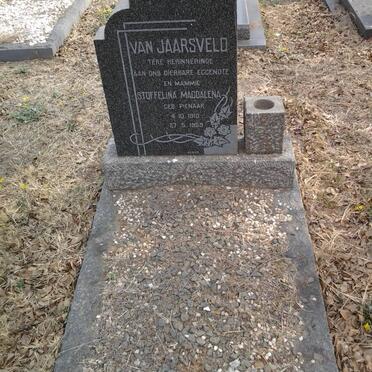 JAARSVELD Stoffelina Magdalena, van nee PIENAAR 1910-1959