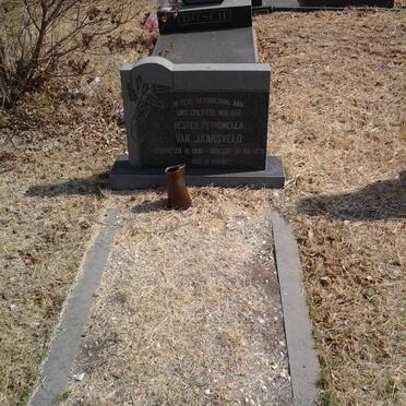 JAARSVELD Hester Petronella, van 1930-1979