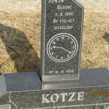 KOTZE Jan 1950-1998