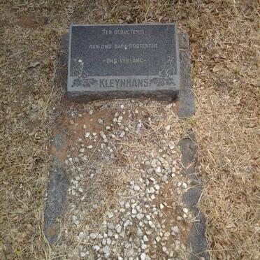 KLEYNHANS (Baba)