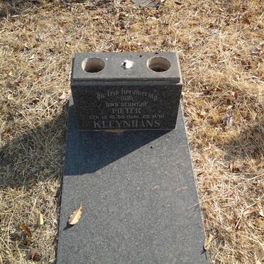 KLEYNHANS Pieter 1956-1961