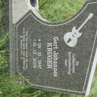 KRUGER Gert Johannes 1947-2006