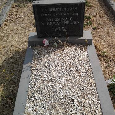 KRAAYENBURG Salomina C. V. 1926-1965