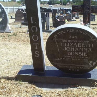 LOOTS Elizabeth Johanna 1943-2001
