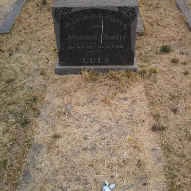 LUUS Johannes Jesaja 1916-1959