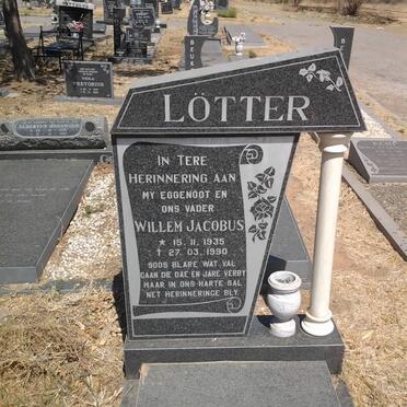 LOTTER Willem Jacobus 1935-1990