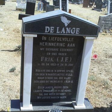 LANGE J.F., de 1953-2001