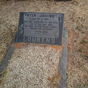 LOURENS Pieter Johannes 1952-195?