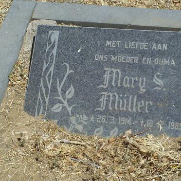 MULLER Mary S. 1914-1985