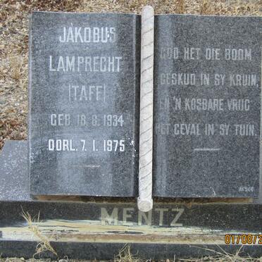 MENTZ Jakobus Lamprecht 1934-1975