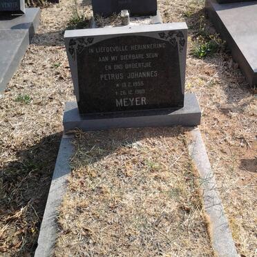 MEYER Petrus Johannes 1955-1969